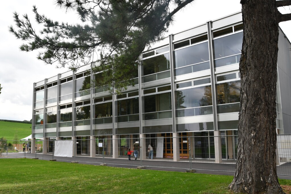 Das neu errichtete Kreativhuus auf dem Campus. (Bild: Georg Stelzner)